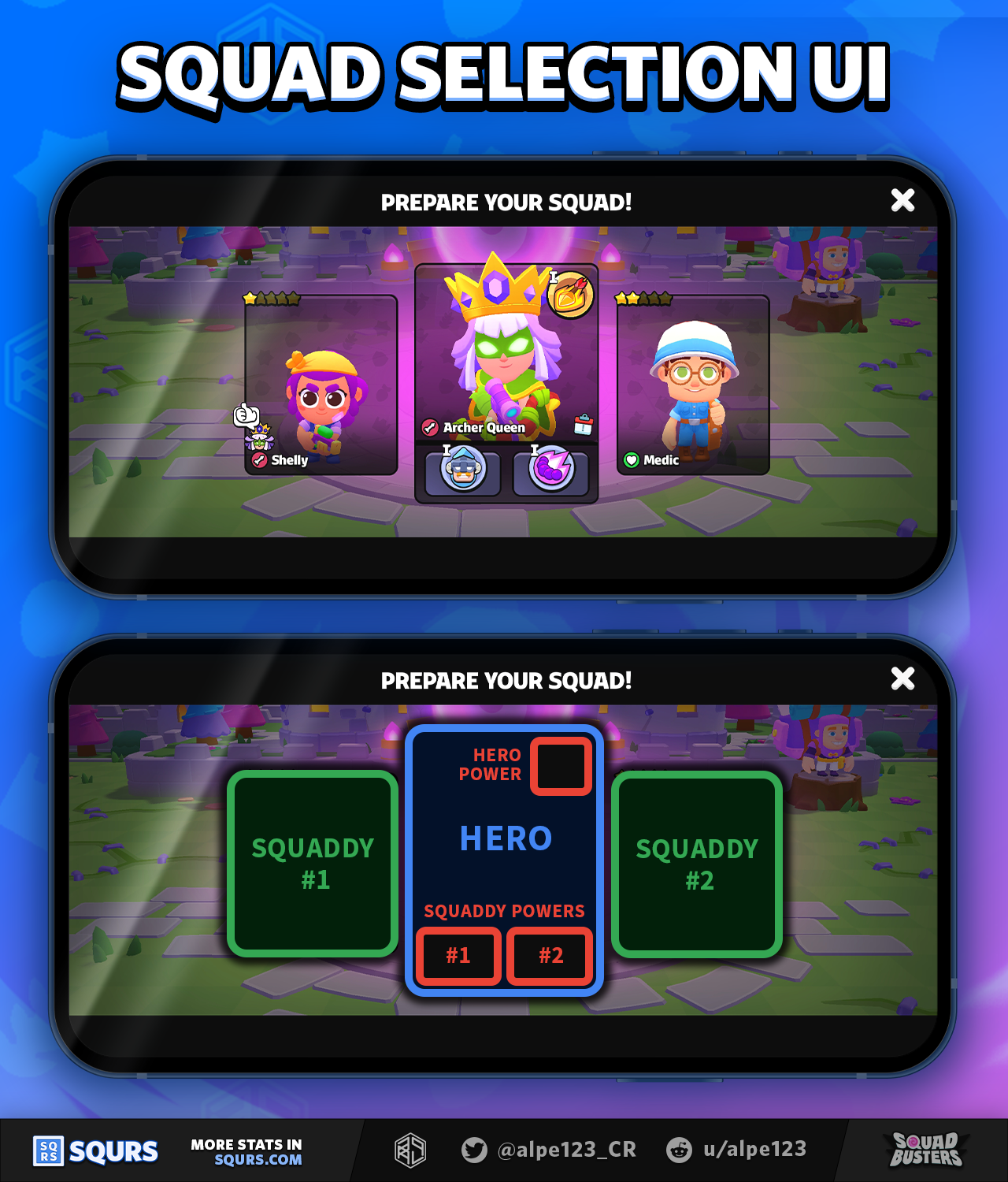 Squad Selection UI