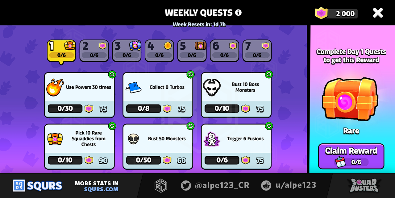 Weekly Quests